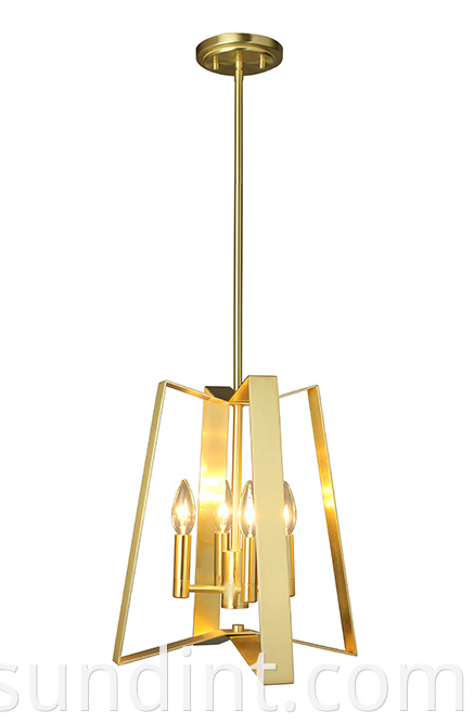 Zdp 5848 4m Chic Cage Pendant Lamp